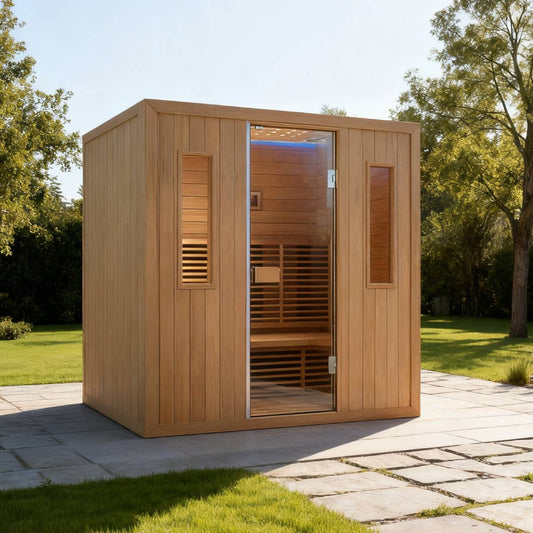 Square Outdoor Sauna Cabin SA-8837