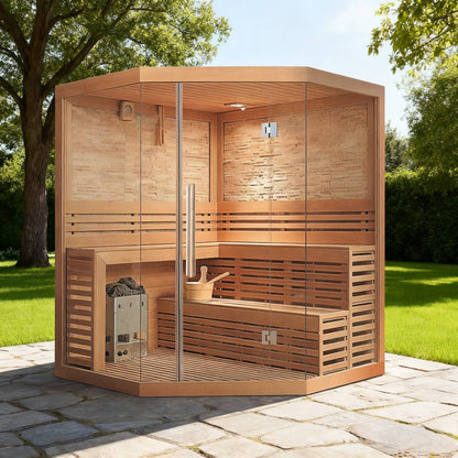 Square Outdoor Sauna Cabin SA-8909