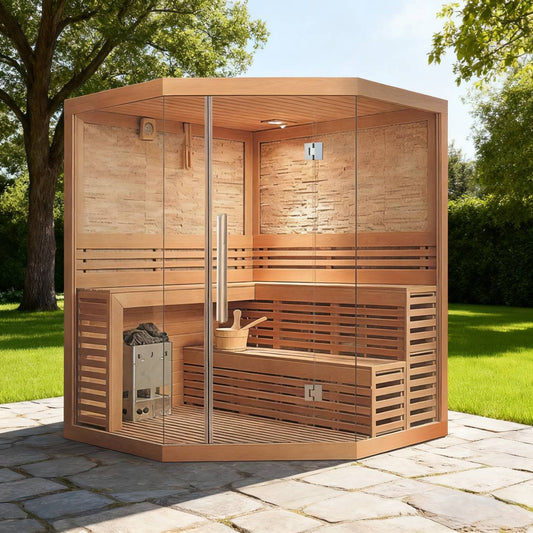 Square Outdoor Sauna Cabin SA-8909