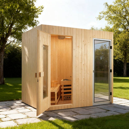 Square Outdoor Sauna Cabin SA-8922