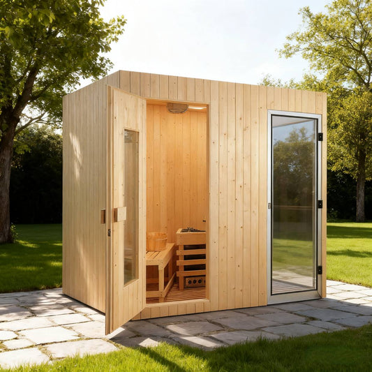 Square Outdoor Sauna Cabin SA-8922