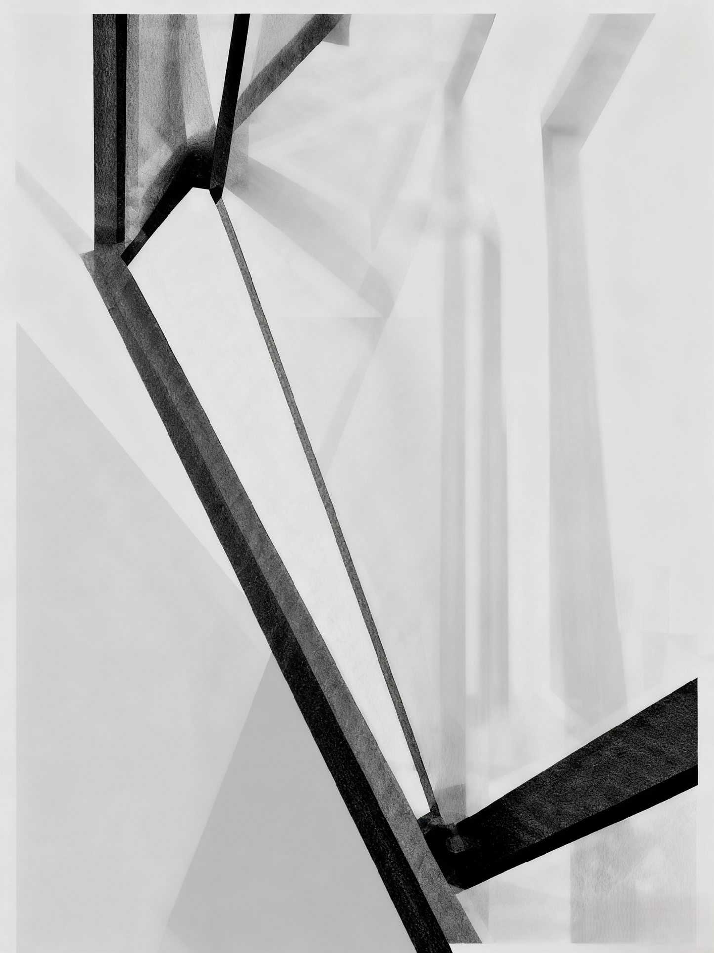 Tempered Glass Diamond-Shaped Side-Sliding Door