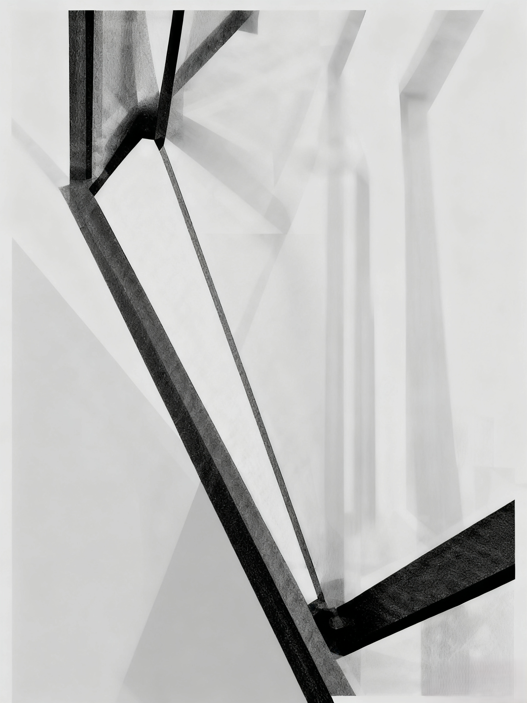 Tempered Glass Diamond-Shaped Side-Sliding Door