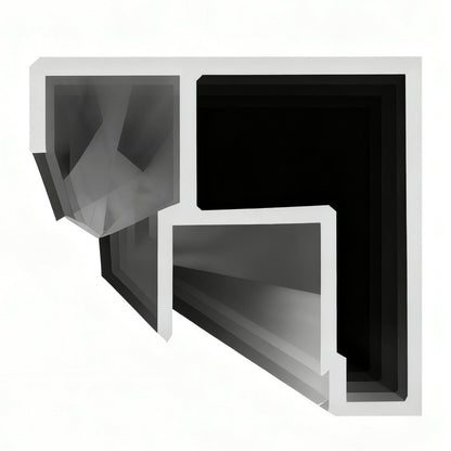 Three-Panel Sliding Shower Door with Stainless Steel Frame