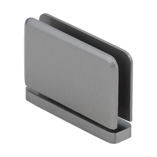 Top Or Bottom Mount Shower Door Hinge Brushed Nickel
