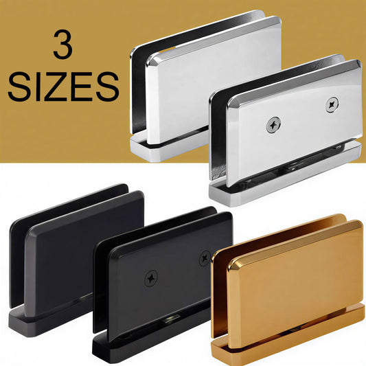 Top Or Bottom Mount Shower Door Hinges