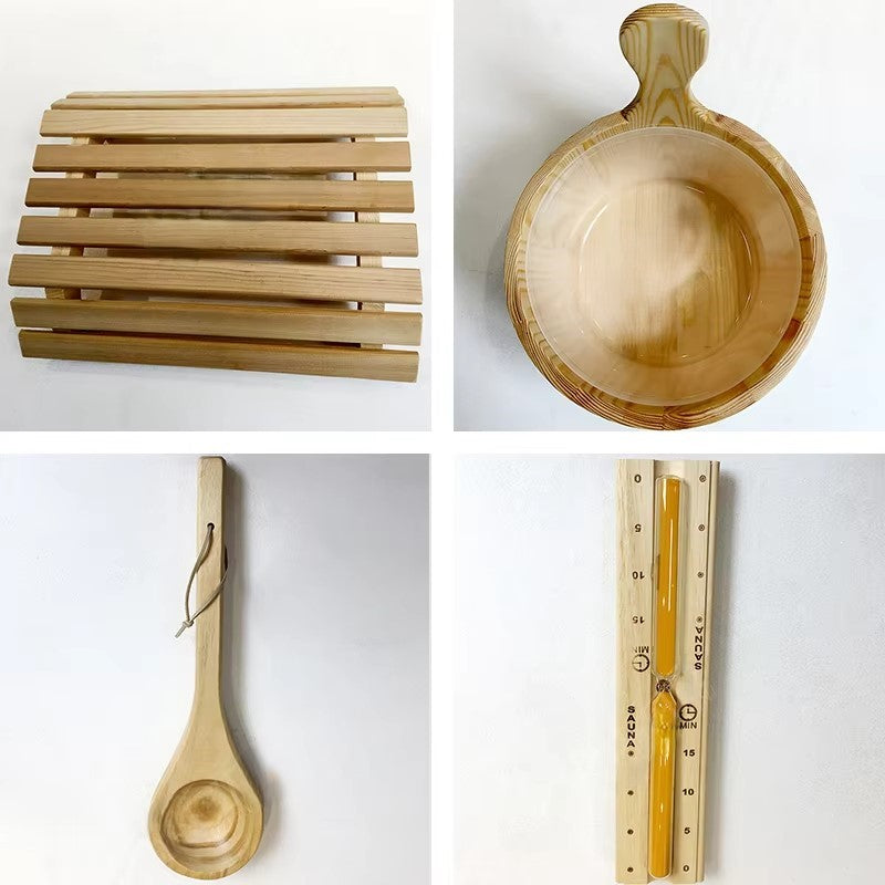 Wooden Spoon for Sauna Room, Wooden Accessories