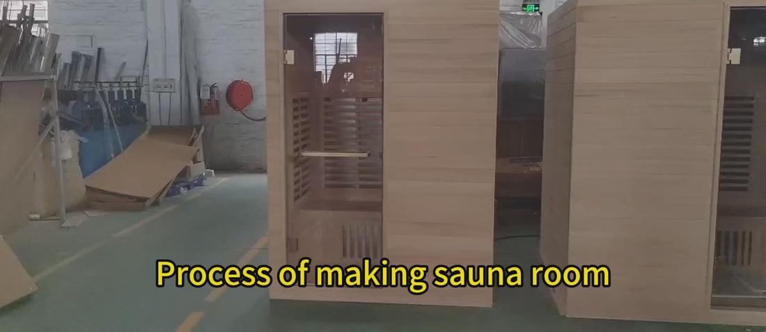 Process of making sauna room
